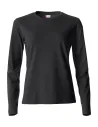 CAMISETA BASIC-T L/S LADIES CLIQUE 029034