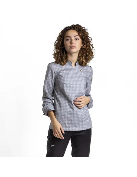 CHAQUETA COCINA MUJER AROMA COSIDO LENTO CC1465 D32