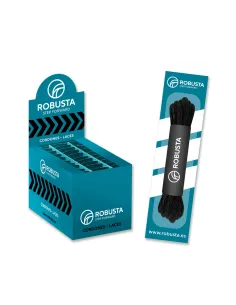 PACK 30 PARES CORDON NEGRO HIDRO 150 CM ROBUSTA 80818