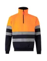 SUDADERA BICOLOR CREMALLERA RS VELILLA 305703