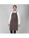 DELANTAL PETO Y BOLSILLO SARGA POLIÉSTER 90X75 CM GARYS 116100
