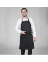 DELANTAL PETO Y BOLSILLO SARGA POLIÉSTER 90X75 CM GARYS 116100