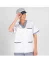 BLUSA SANITARIO PICO ABIERTO BOTONES COMBI GARYS 652400