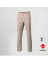 PANT. UNISEX CON GOMA Y CORDÓN TEJIDO ORGÁNICO Y RECICLADO KLOPMAN BLANCO GARYS 703400