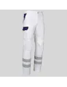 PANTALÓN UNISEX MULTIBOLSILLOS ELÁSTICO ARCE COMBINADO + 2 BANDAS REFLECTANTES GARYS 7502CB