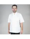 CHAQUETA COCINA UNISEX PLANA BLANCA M/C GARYS 915000
