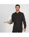 CHAQUETA HOMBRE MAO NEGRA BOTÓN DORADO GARYS 963300