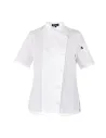CHAQUETA COCINERO SRA NIZA FRESH M/C TEXTIL-R CC1460C 1 D60