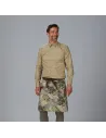 DELANTAL CORTO ESTAMPADO FLORES 50X74 CM GARYS 100043