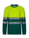 CAMISETA TÉCNICA BICOLOR MANGA LARGA VELILLA 305603
