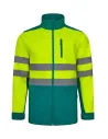 CAZADORA SOFT SHELL BICOLOR VELILLA 306006